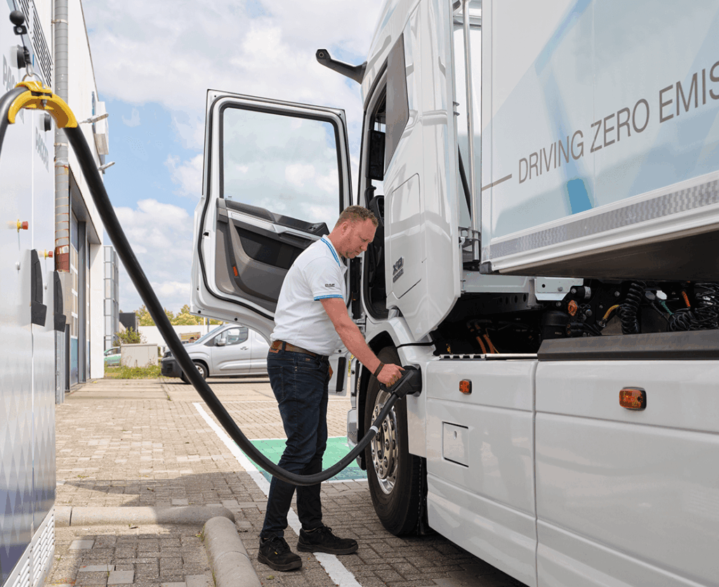 Neue Generation DAF Electric Ladesystemepng